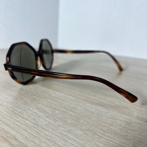 Bausch & Lomb Britt Hexagon Sunglasses FRAMES ONLY READ DESC Tortoise Shell main image 5